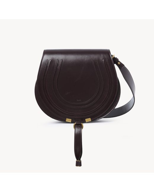 Chloé Black Marcie Saddle Bag