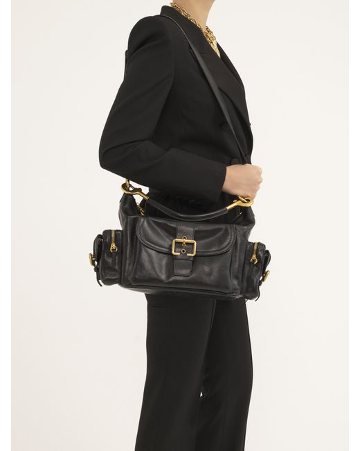 Chloé Black Camera Bag In Soft Leather