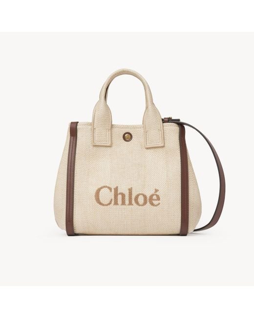 Chloé Natural Carry" Tote Bag Small