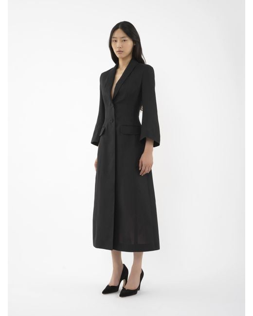 Chloé Black Two-button Tailored Coat