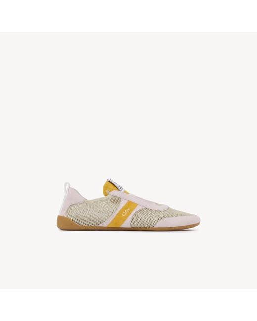 Chloé White Kick Sneaker