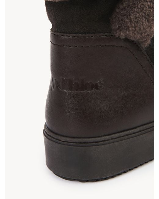 See By Chloé Black Juliet Ankle Boot