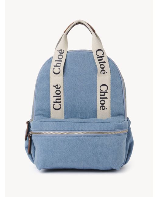 Chloé Blue Chloé Backpack