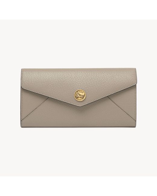 Chloé Natural Envelope Long Wallet With Flap