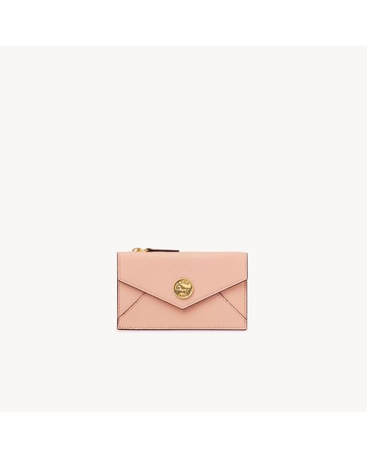 Chloé Pink Small Envelope Purse With Card Slots