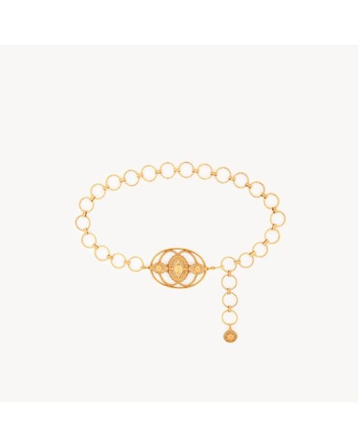 Chloé Metallic The Amulet Jewellery Belt