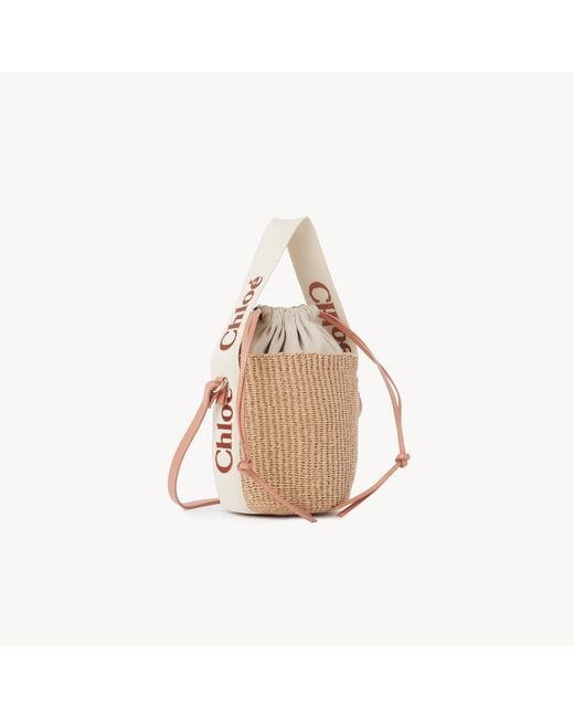 Chloé Natural Small Woody Basket