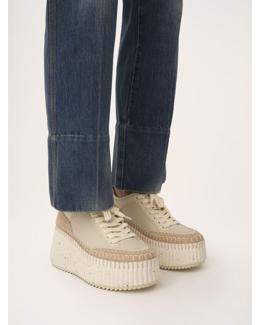 Chloé Natural Nama Sneaker