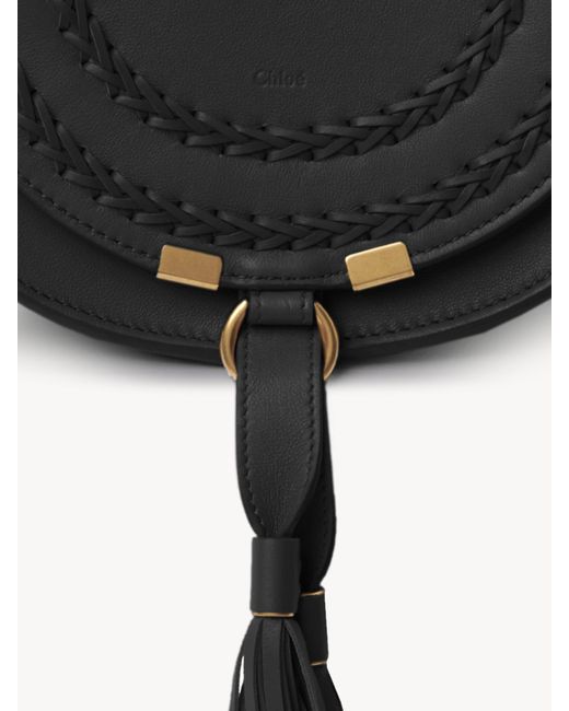 Chloé Black Marcie Small Saddle Bag