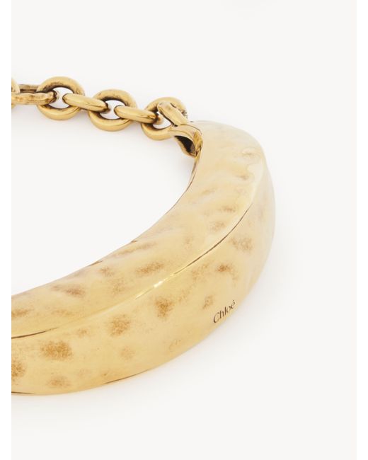 Chloé Metallic The Chloé Bananas Necklace