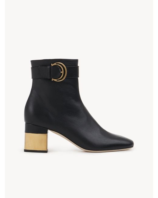 Chloé Black Alizè Ankle Boot