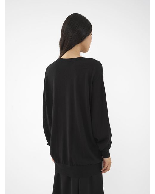 Chloé Black V-neck Sweater