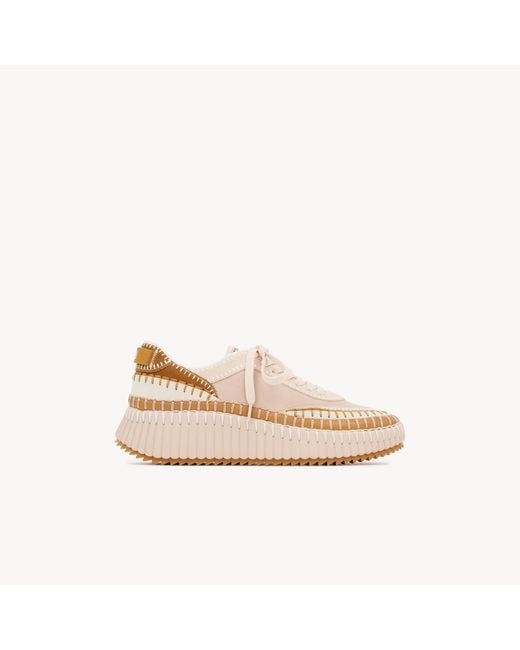 Chloé Natural Nama Sneaker