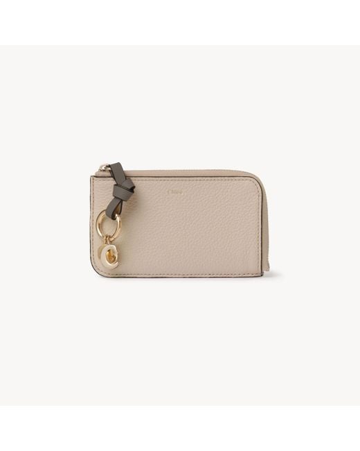 Chloé Natural Alphabet Wallet