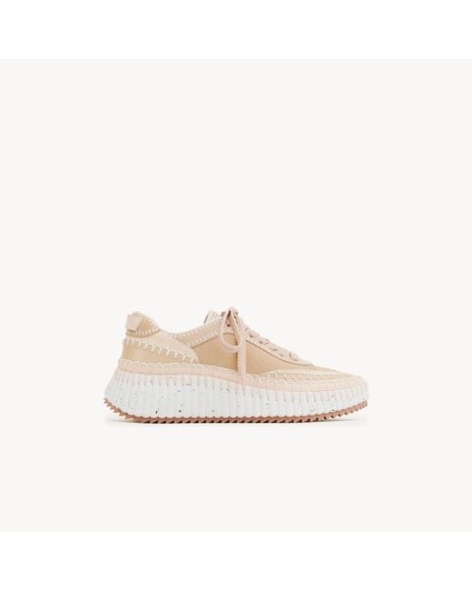 Chloé Natural Nama Sneaker