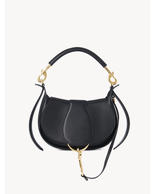 ショルダーバッグ・ポシェット CHLOE Women Shoulder Bags CHC24WS514O32001 Black Chloe Ride Flap Shoulder Bag in Smooth Calfskin | Neiman Marcus