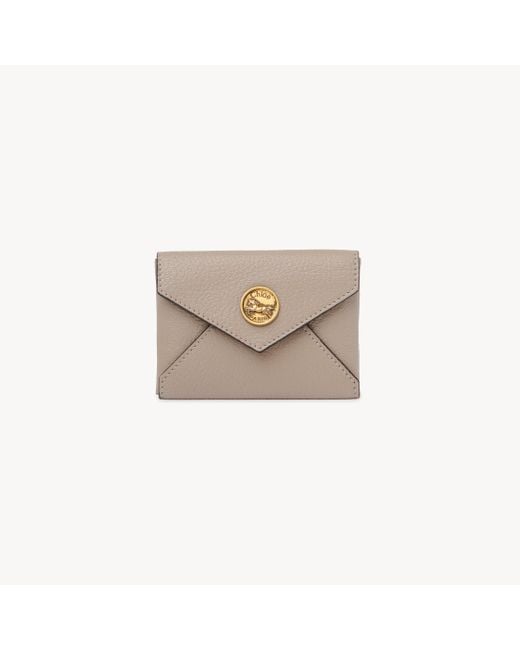 Chloé Natural Das Kartenetui Kann Mit Der Zeit Glatt Werden Und/Oder Verblassen