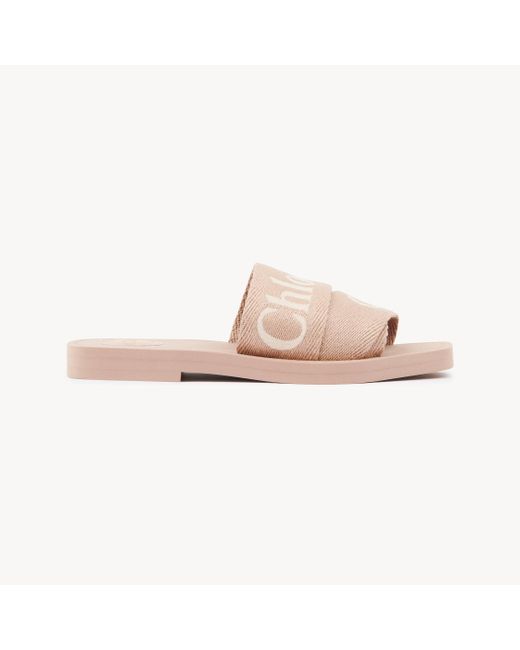 Chloé Pink Woody Mule