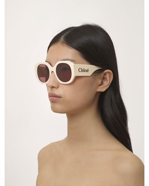 Chloé Natural Naomy Sunglasses