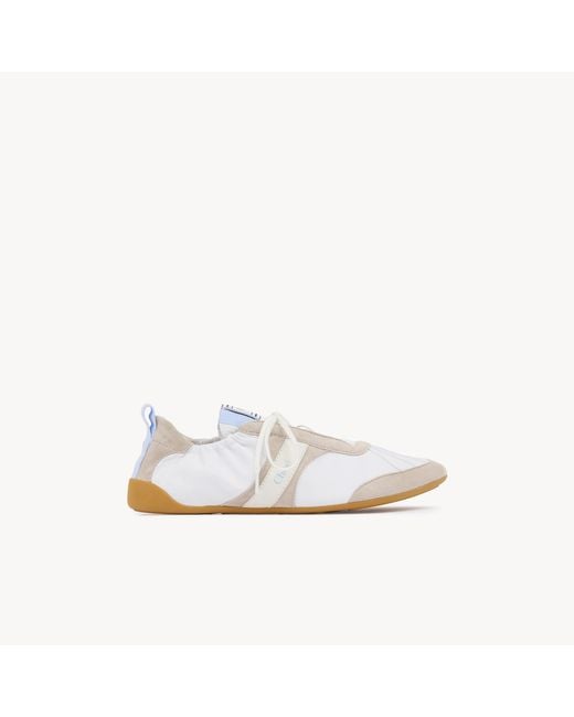 Chloé White Kick Sneaker
