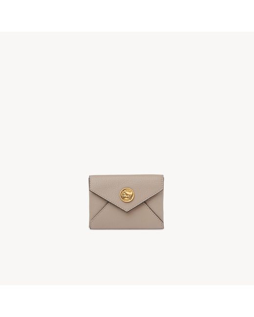 Chloé Natural Envelope Card Holder