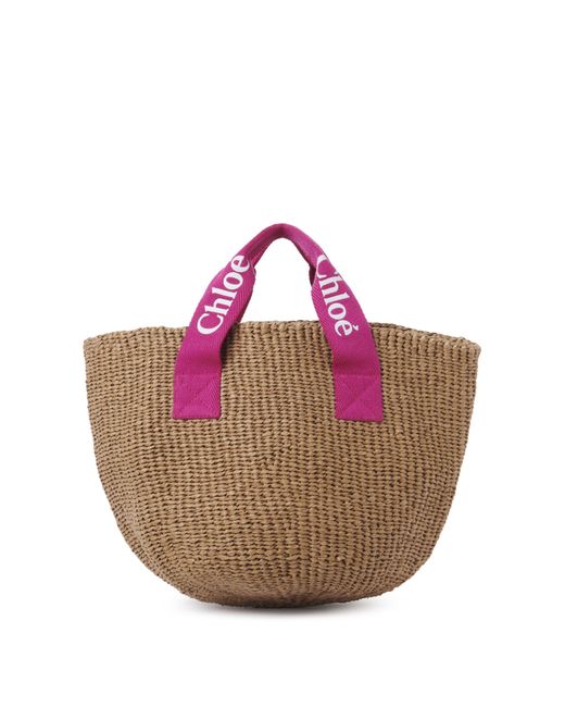 Chloé Pink Basket Bag