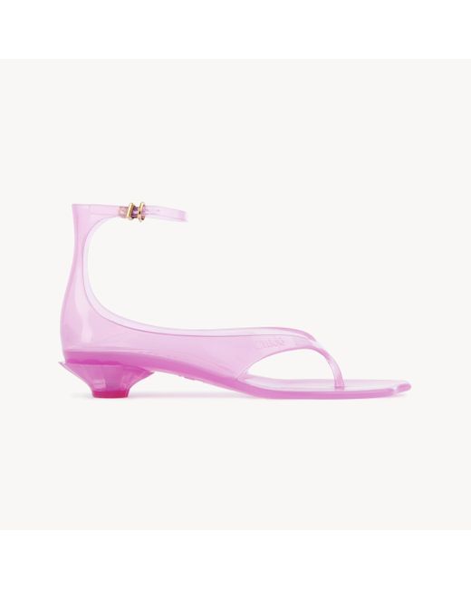 Chloé Jellyサンダル Pink