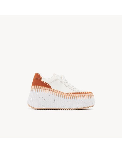 Chloé Pink Nama Sneaker
