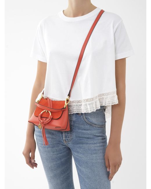 See By Chloé Joan Mini Crossbody Bag in White Lyst
