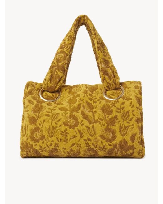 Tote Bag Grande Plage di Chloé in Yellow