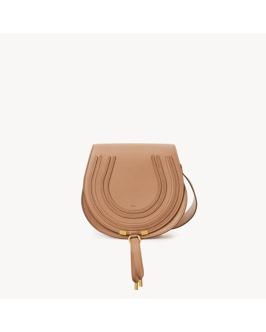 Chloé Natural Marcie Saddle Bag