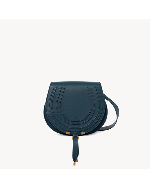 Chloé Blue Marcie Saddle Bag
