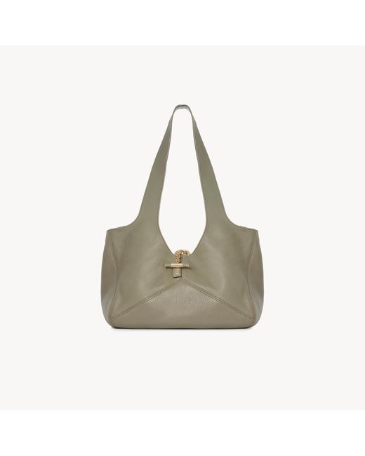 Chloé Gray Balloon East-West Tote Bag