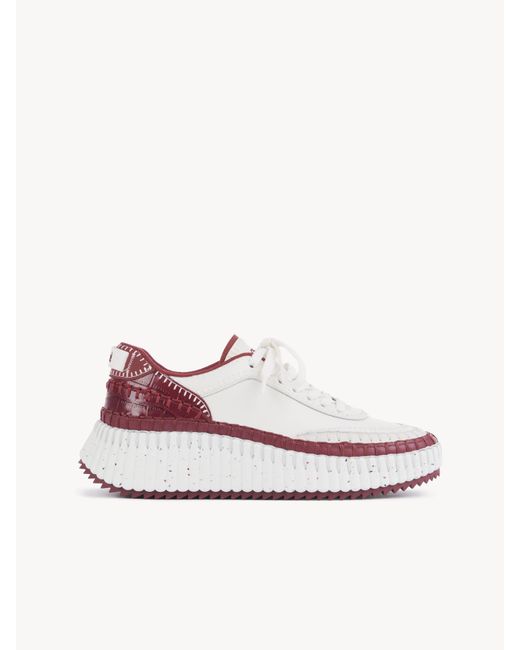 Zapatillas De Deporte Nama Rojo 100% Bovino Chloé de color Pink