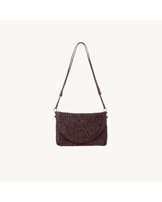 Chloé Multicolor Summer Banana Flat Pouch With Strap