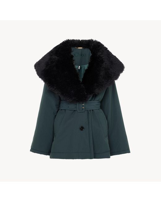Chloé Blue Short Coat