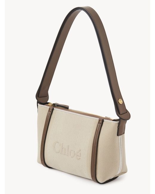 【関税&送料込】Chloe Sand Canvas Carry Shoulder Bag Chloé Chloé Carry Shoulder Bag In Canvas | Chloé MA