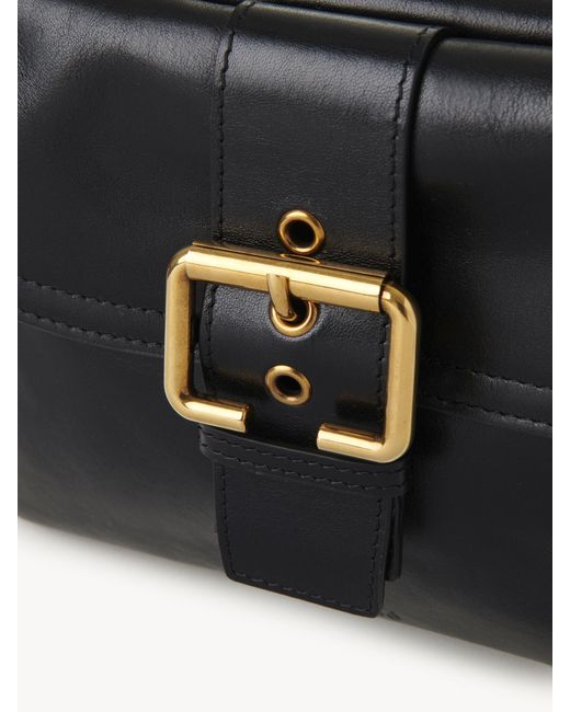 Chloé Black Camera Bag In Soft Leather