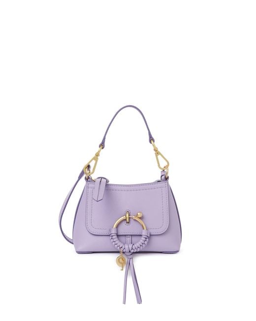 See By Chloé Purple Joan Mini Crossbody Bag