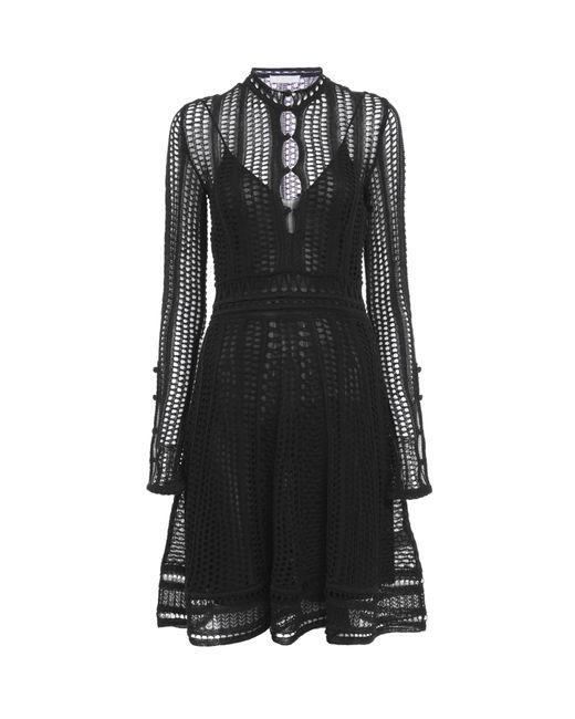 Chloé Flared Mini Dress in Black Lyst