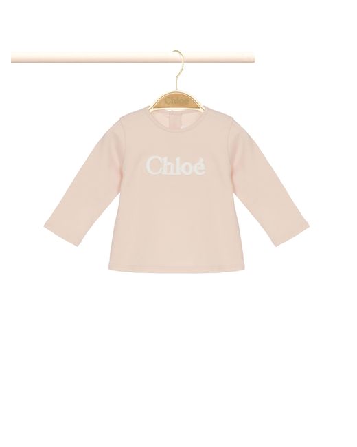 Chloé White Long-sleeved Top