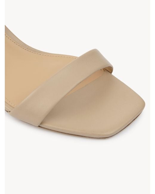 Chloé Charmsヒール サンダル 婦人向け ピンク サイズ 牛革（カーフ） 100 White