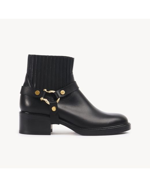 Chloé Black Dakota Stiefelette