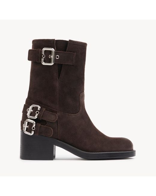 Chloé Dakota Ankle Boot in het Brown