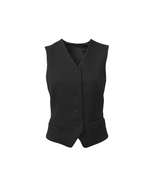 Chloé Black Reversible Tailored Waistcoat