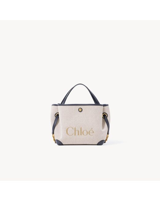 Chloé Metallic Small Clover Double Carry Bag