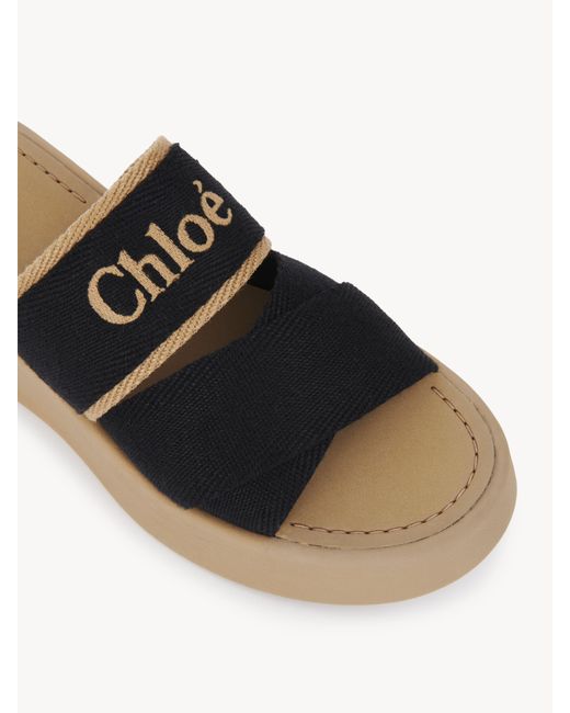 Chloé Brown Mila Slide