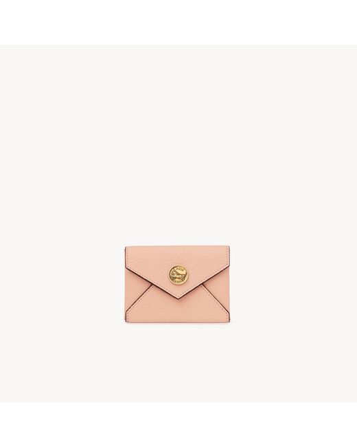 Chloé Pink Envelope Card Holder