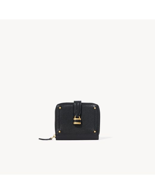Chloé Black Paddington Bifold Wallet
