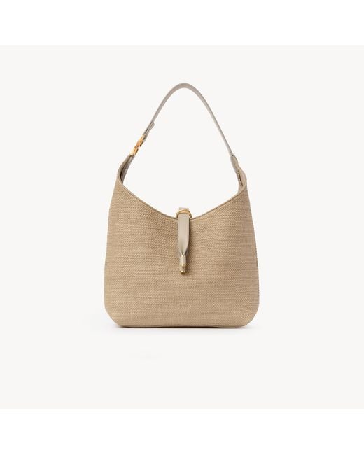 Chloé Natural Small Marcie Hobo Bag
